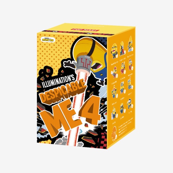 POP MART Authnetic Collectible Universal Despicable Me 4 Series Figures - Picture 1 of 8